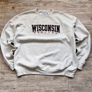 Vintage Champion Wisconsin Badgers Sweatshirt Men’s XL NCAA Crewneck